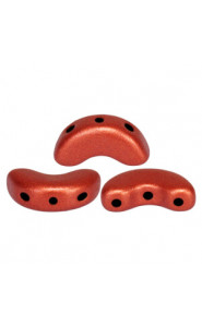 Arcos par Puca® beads Bronze red mat 00030-01750